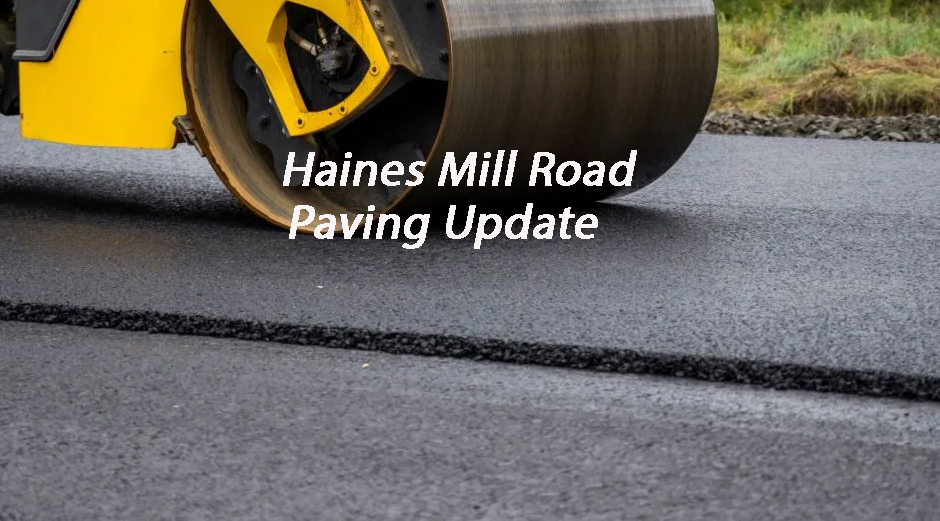 Haines Mill Road Paving